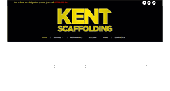 Desktop Screenshot of kentscaffolding.com