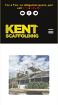 Mobile Screenshot of kentscaffolding.com